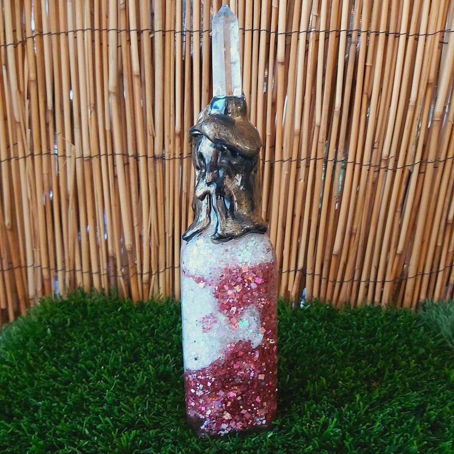 Spiritual & Divination Spell Potion Altar Bottle - Clear Quartz