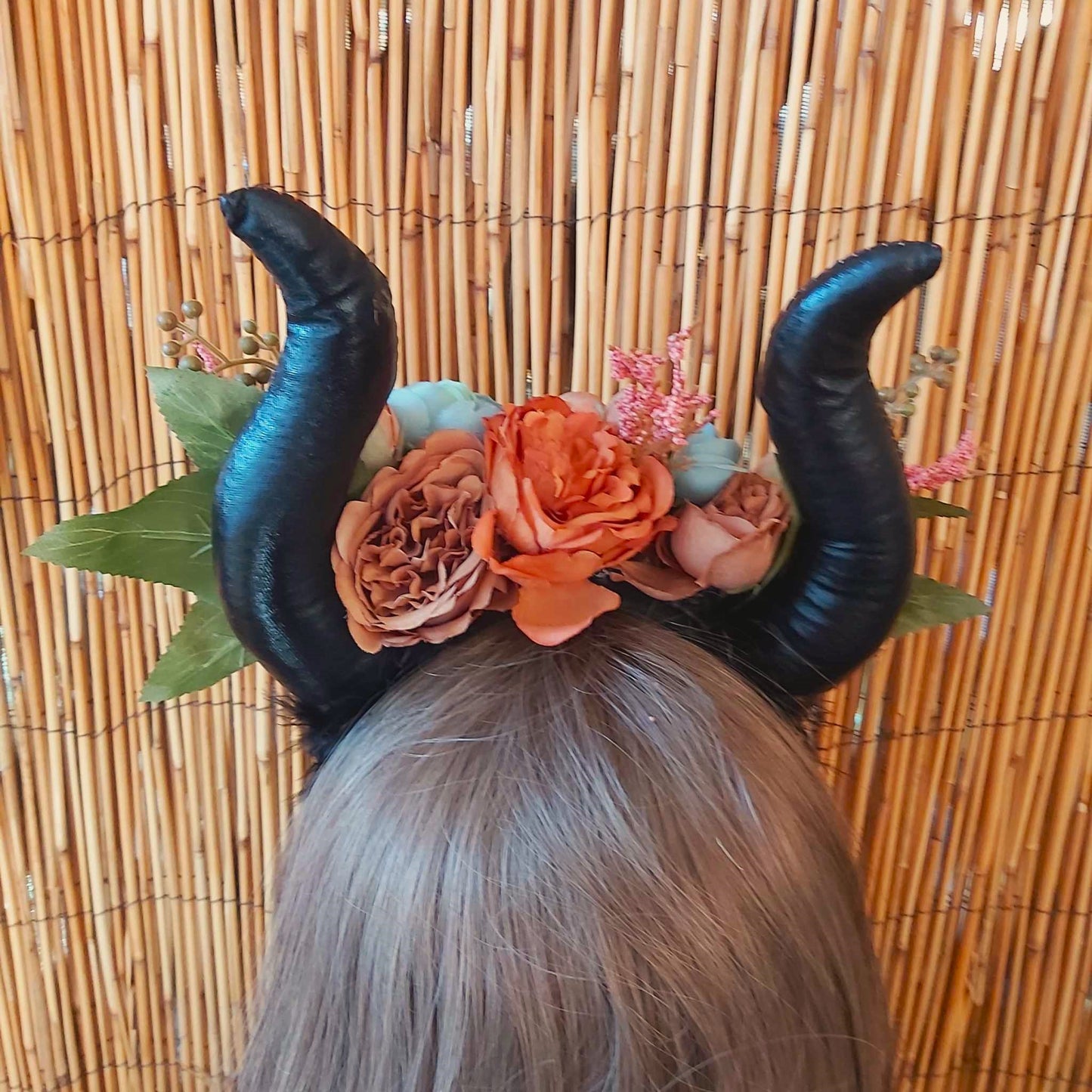 Luxury Handmade Brown Flower Headband/Headpiece