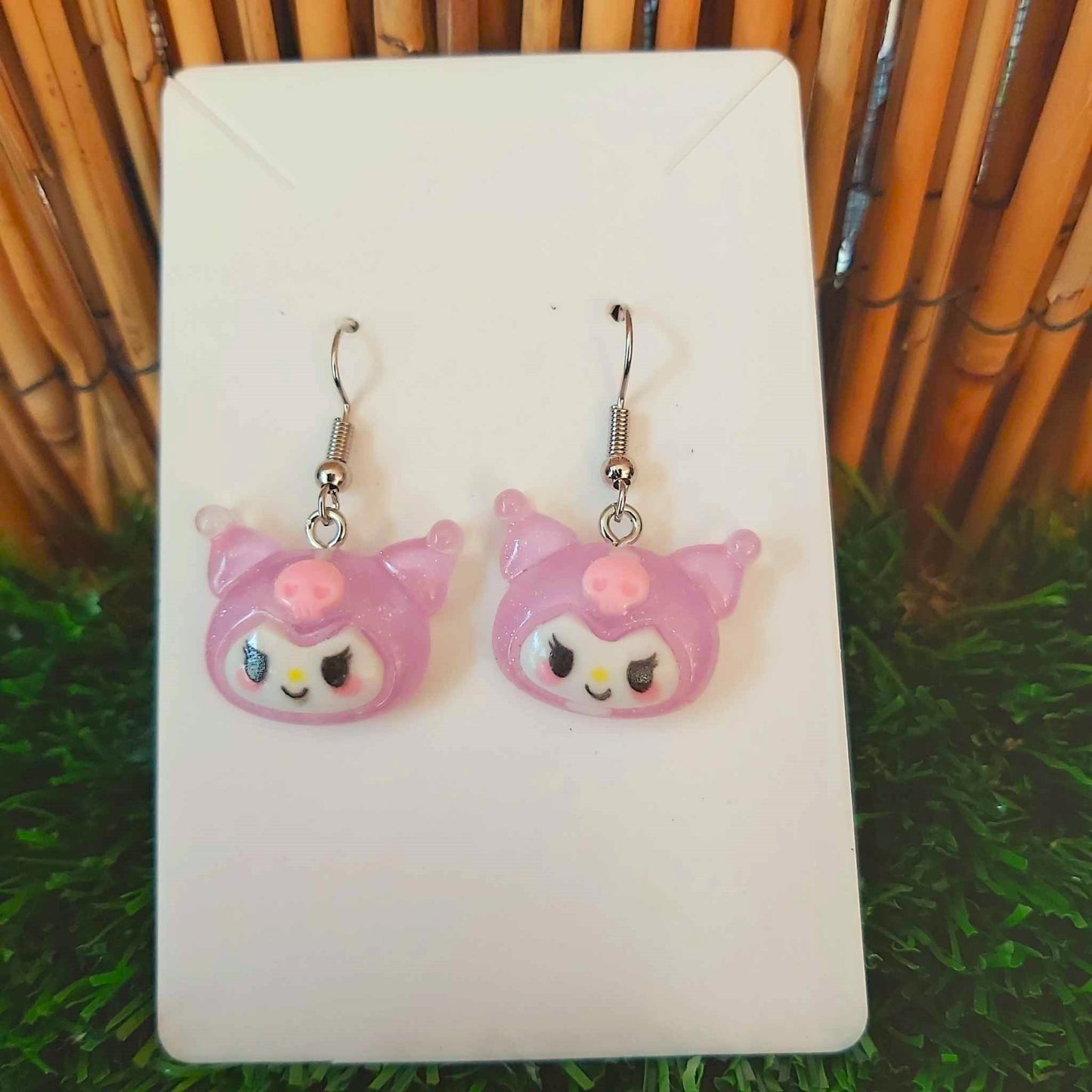 Handmade Hello Kitty Kumori Earrings