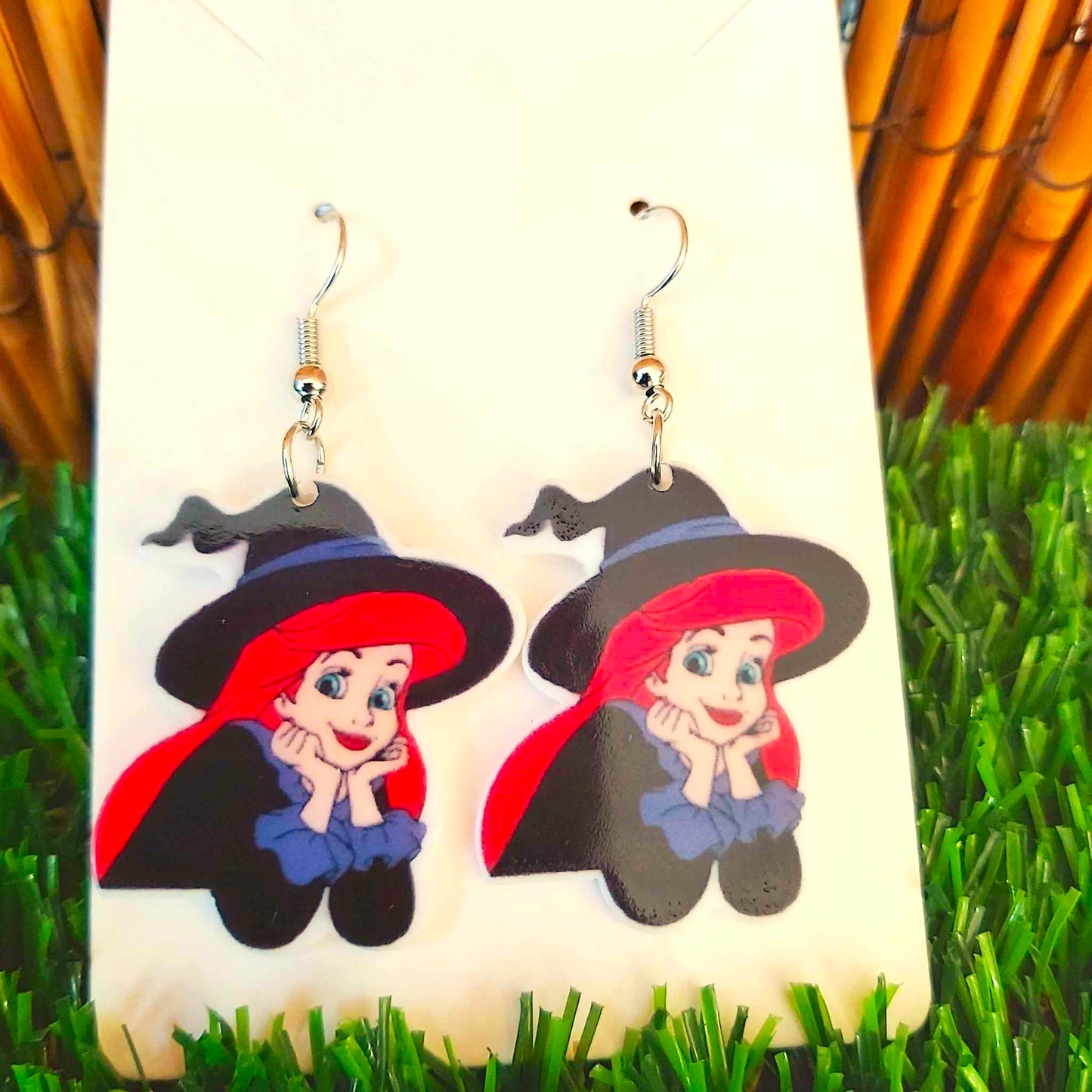 Handmade Horror Disney Princess Earrings