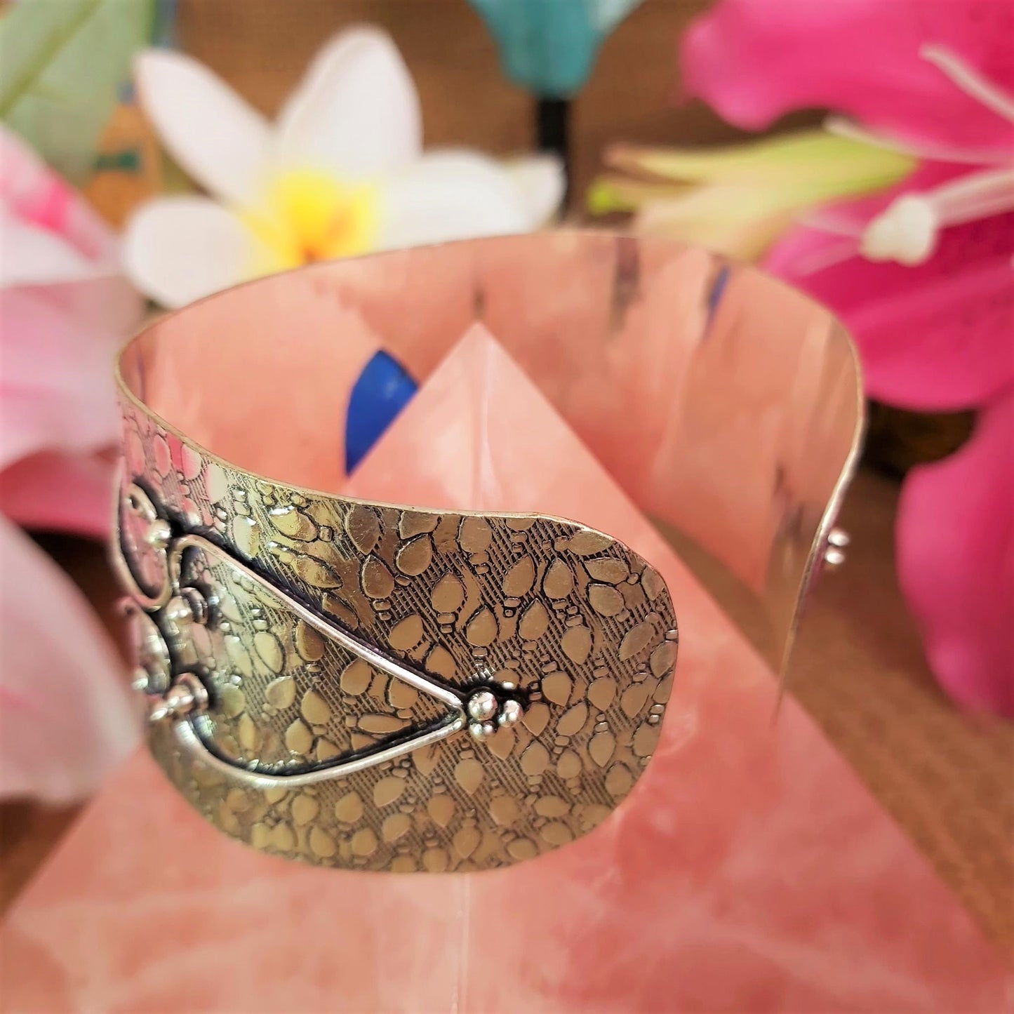 Dendritic Opal Spiritual Growth Bangle (B148)