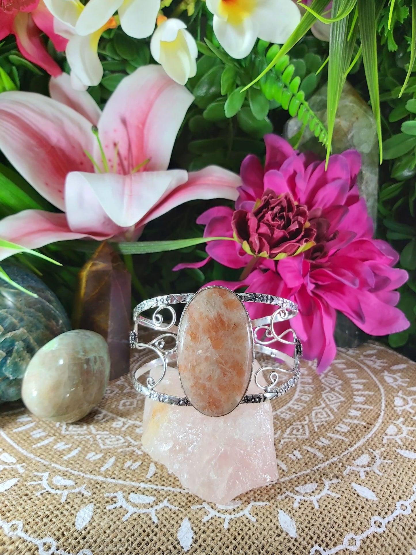 Sandstone Earth Energy Bangle (B66)