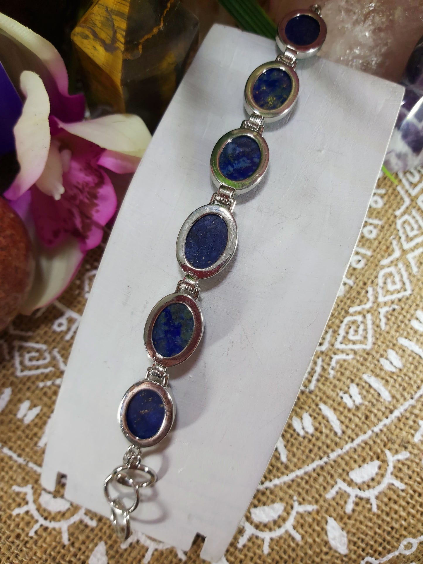 Lapis Lazuli Inner Vision Bracelet 18 cm (BRC50)