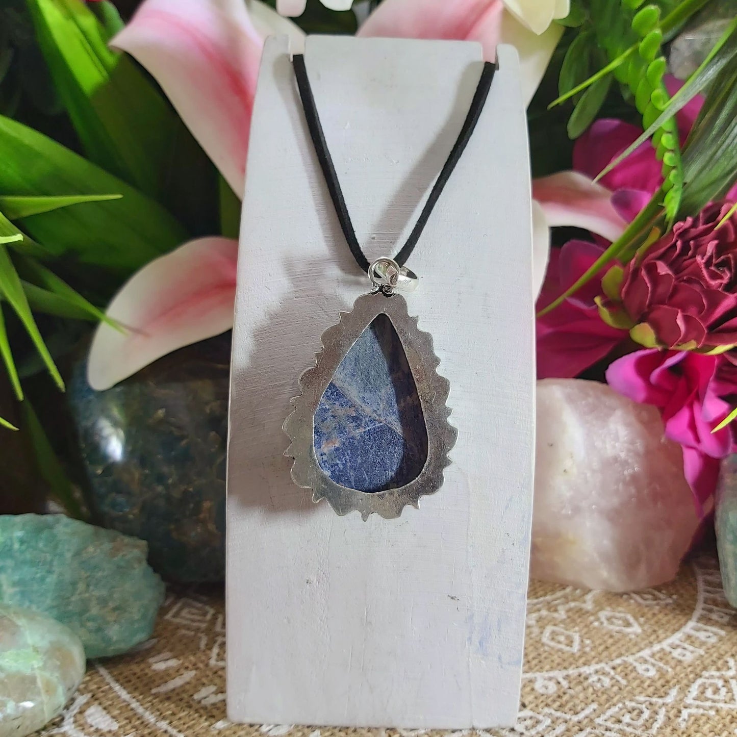 Sodalite Self-Acceptance Pendant (E1146)