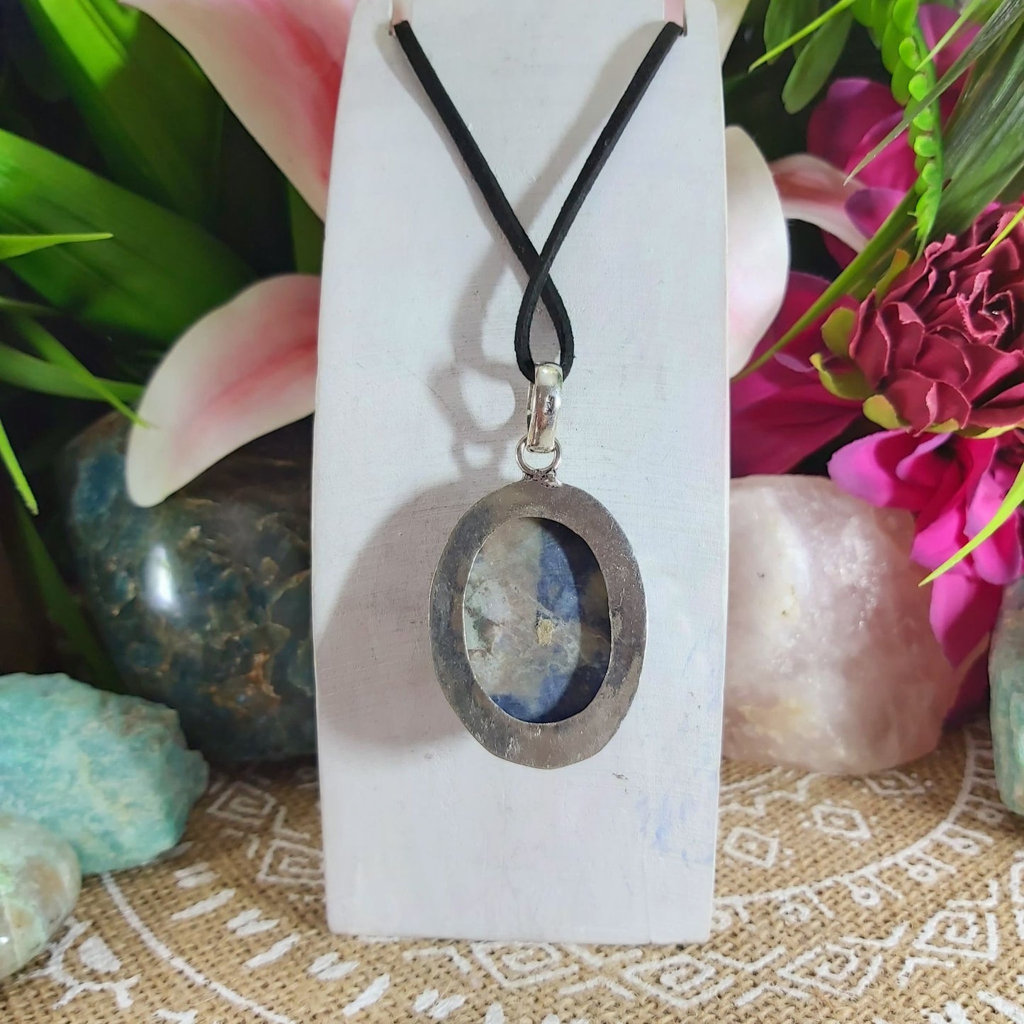 Sodalite Self-Acceptance Pendant (E1147)