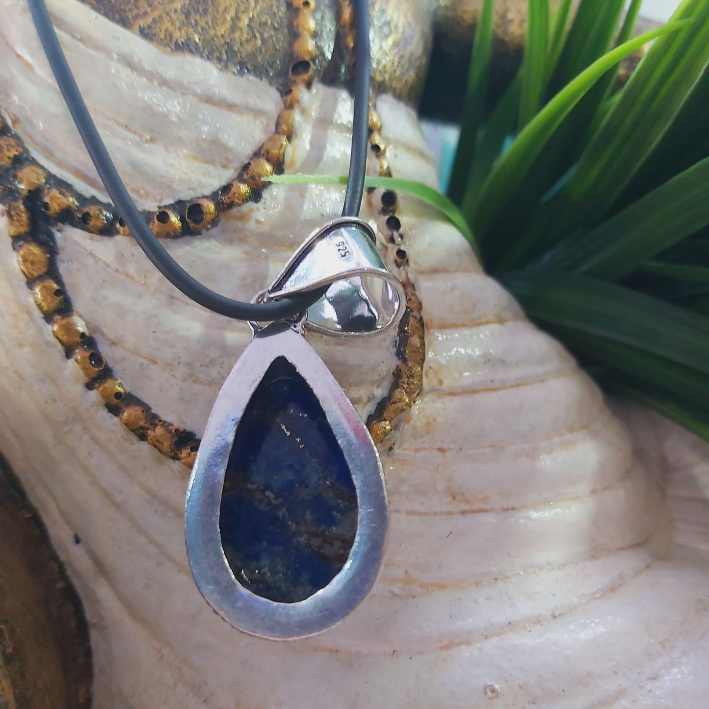 Lapis Lazuli Self-Awareness & Clarity Pendant (E1463)