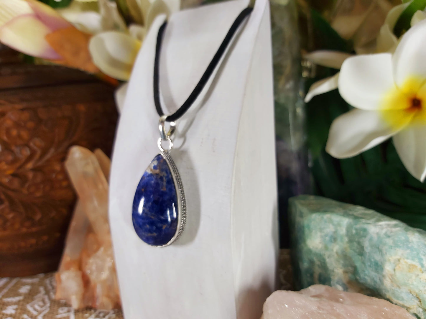 Sodalite Self-Acceptance Pendant (E808)