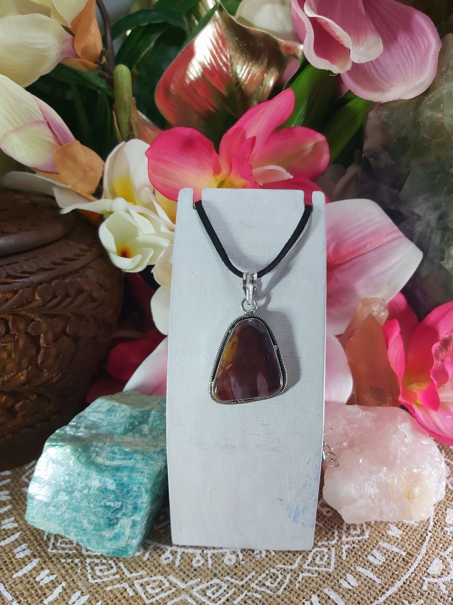 Mookaite Acceptance of Change Pendant (E881)