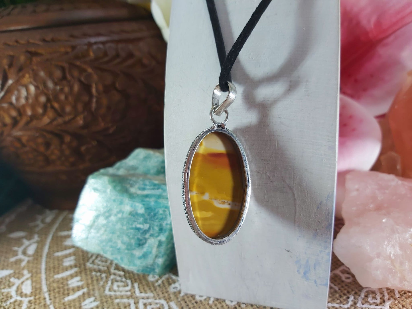 Mookaite Acceptance of Change Pendant (E883)