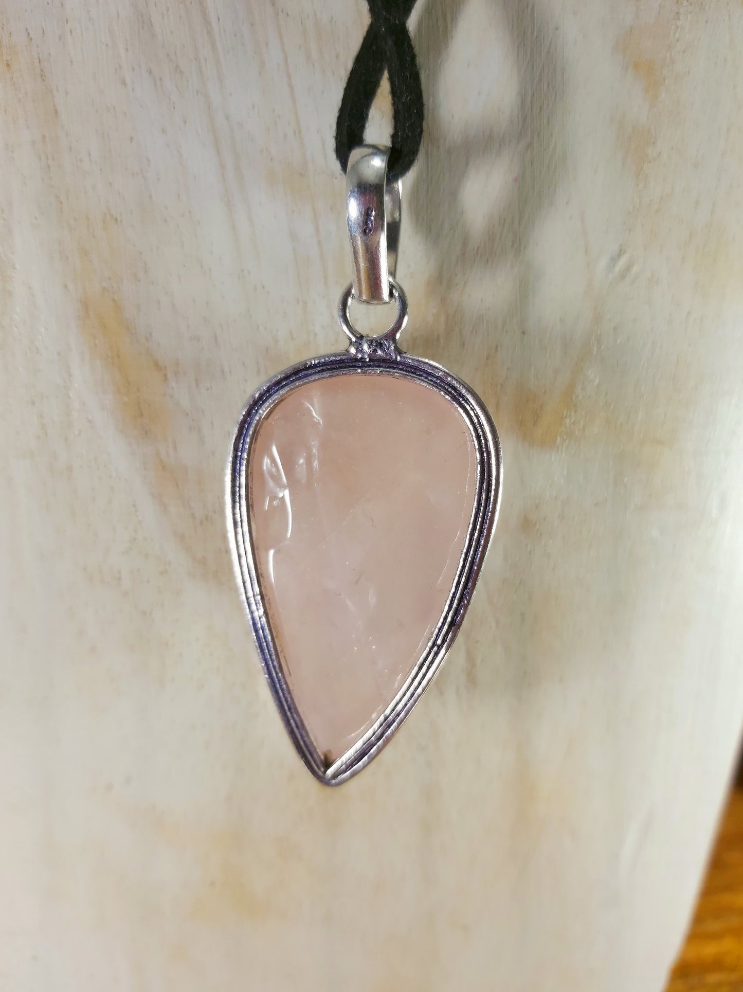 Rose Quartz Love Pendant (E127)