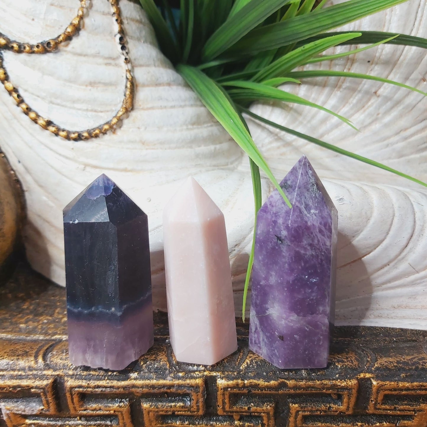 Love & Balance Crystal Points 186 gms (GEM178)