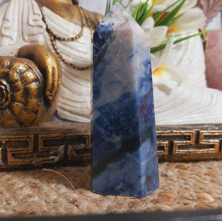 Sodalite Tower 316 gms (GEM270)