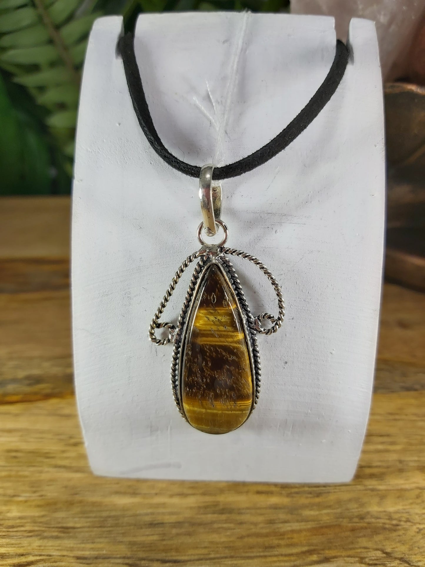 Tiger Eye Resilience Pendant (JPTE12)