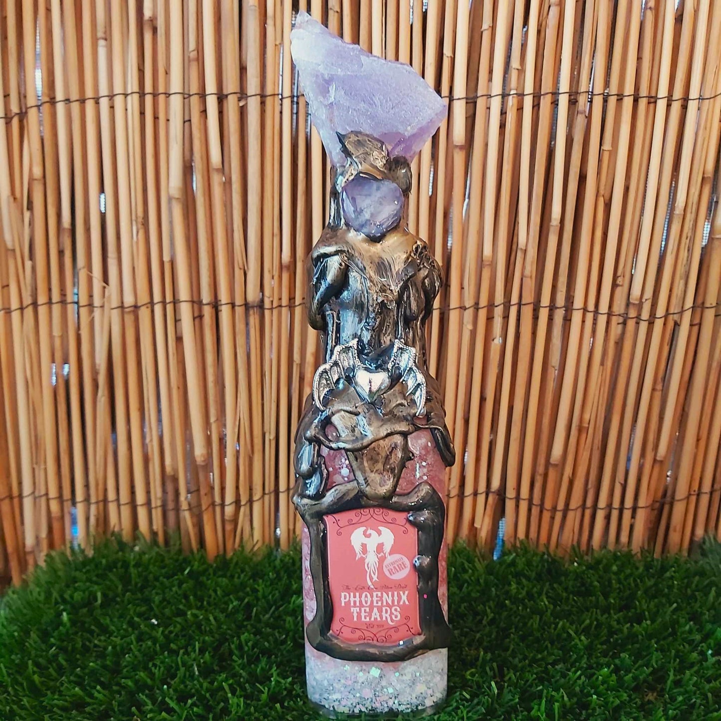 Spiritual & Divination Spell Potion Altar Bottle - Amethyst