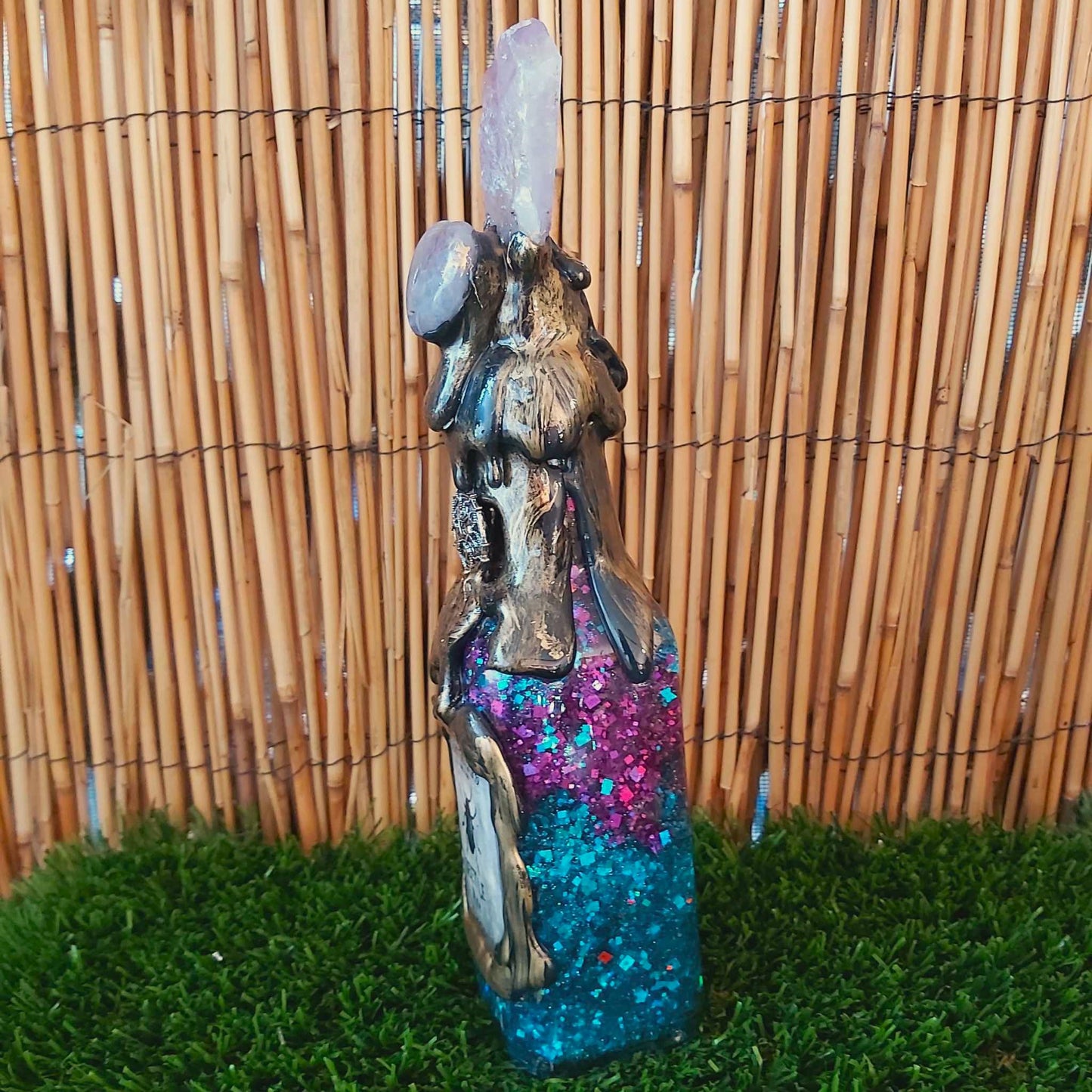 Spiritual & Divination Spell Potion Altar Bottle - Amethyst