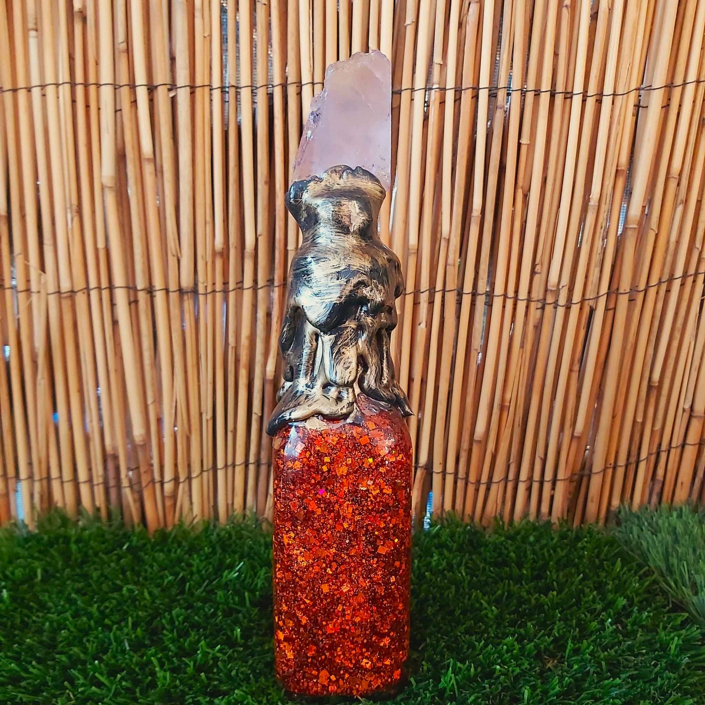 Spiritual & Divination Spell Potion Altar Bottle - Amethyst