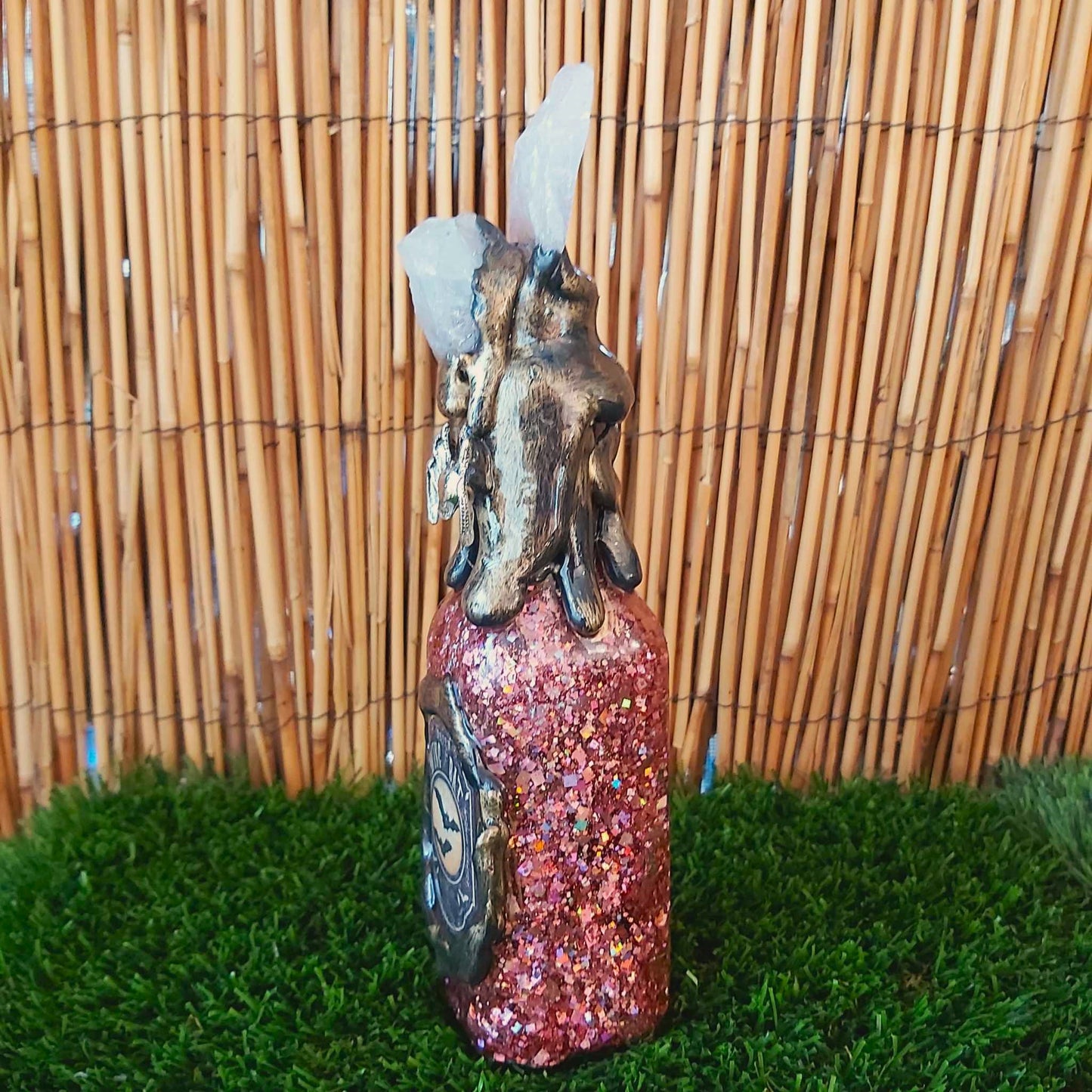 Spiritual & Divination Spell Potion Altar Bottle - Amethyst