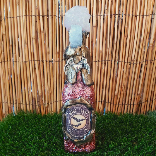 Spiritual & Divination Spell Potion Altar Bottle - Amethyst