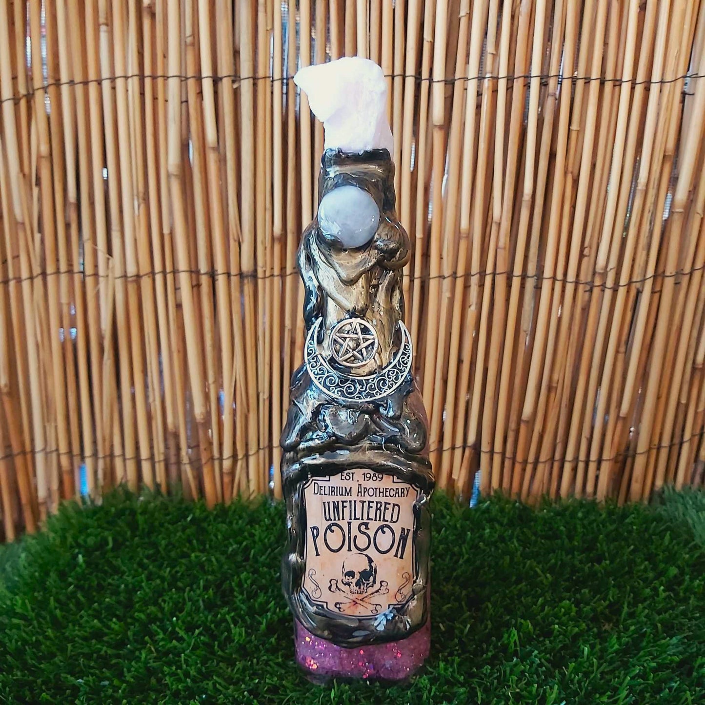 Spiritual & Divination Spell Potion Altar Bottle - Aragonite