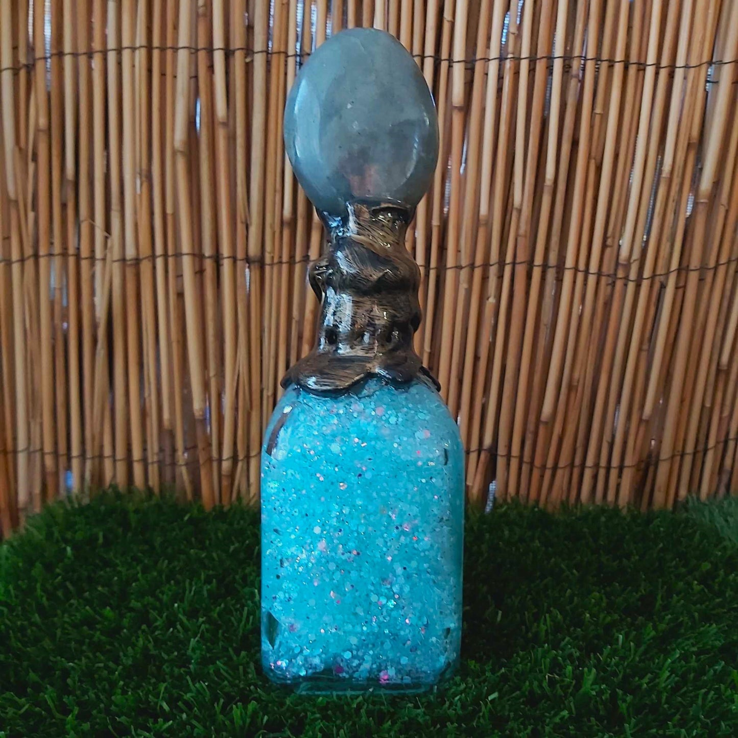 Spiritual & Divination Spell Potion Altar Bottle - Labradorite