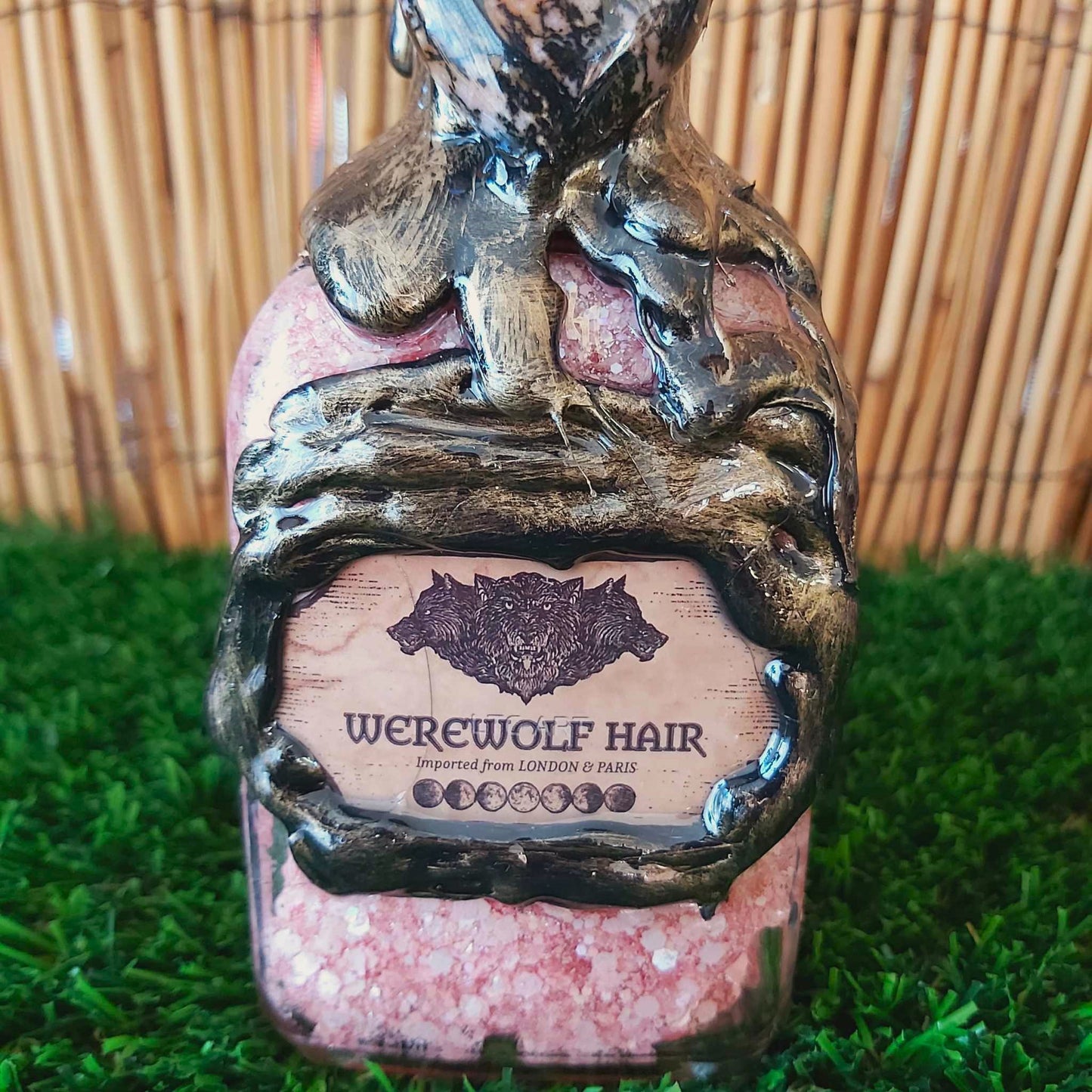 Spiritual & Divination Spell Potion Altar Bottle - Rhodonite