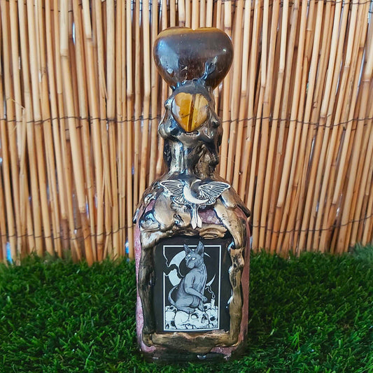 Spiritual & Divination Spell Potion Altar Bottle - Tiger Eye