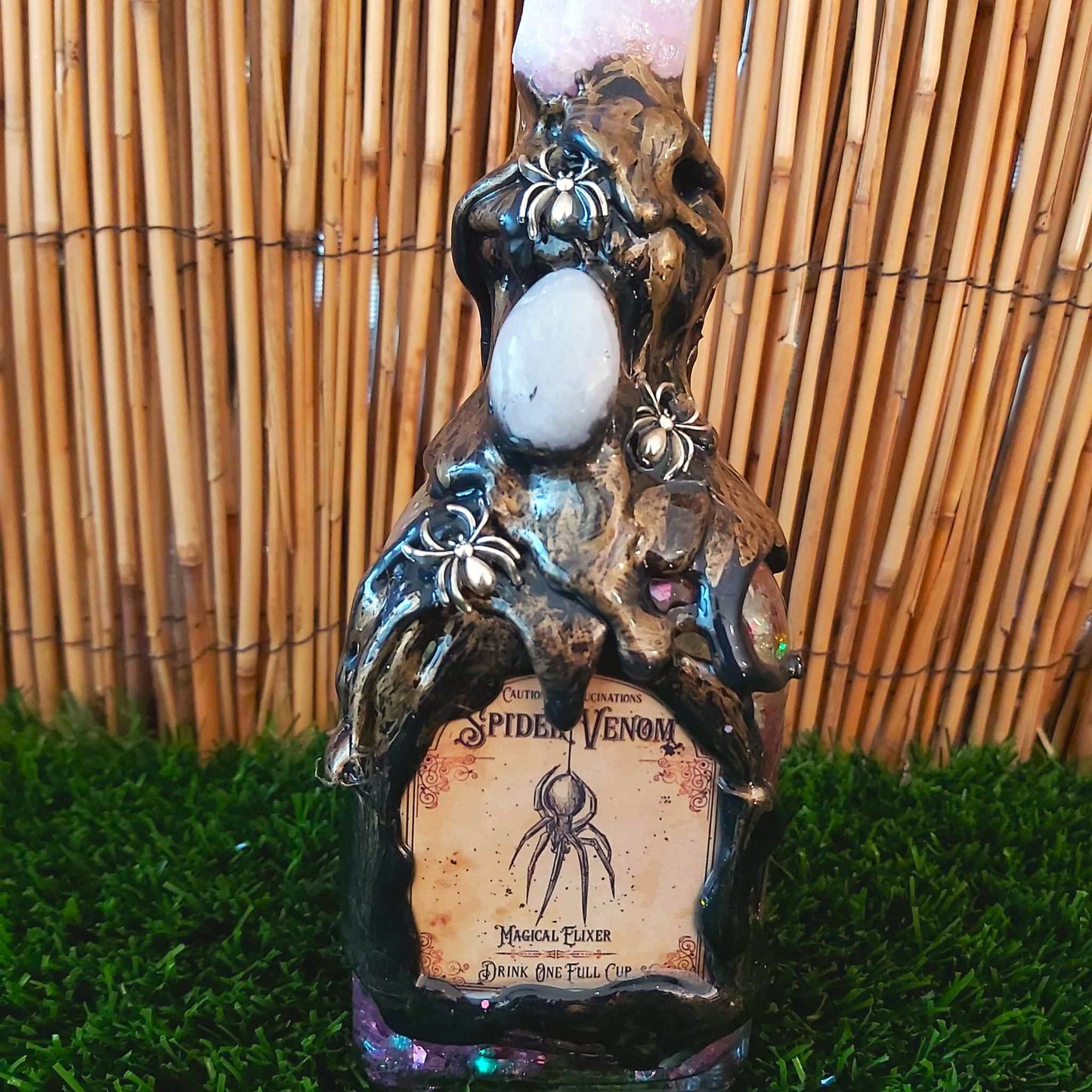 Spiritual & Divination Spell Potion Altar Bottle - Aragonite