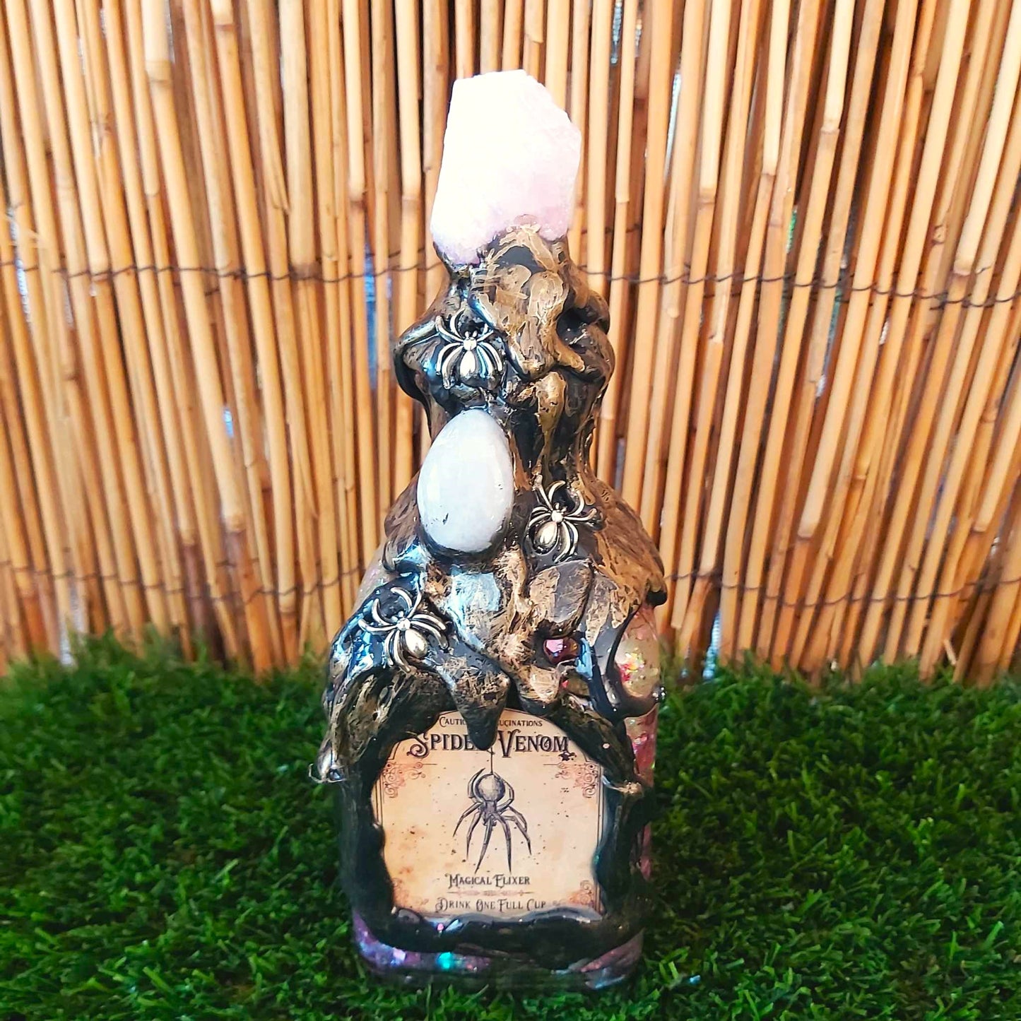 Spiritual & Divination Spell Potion Altar Bottle - Aragonite