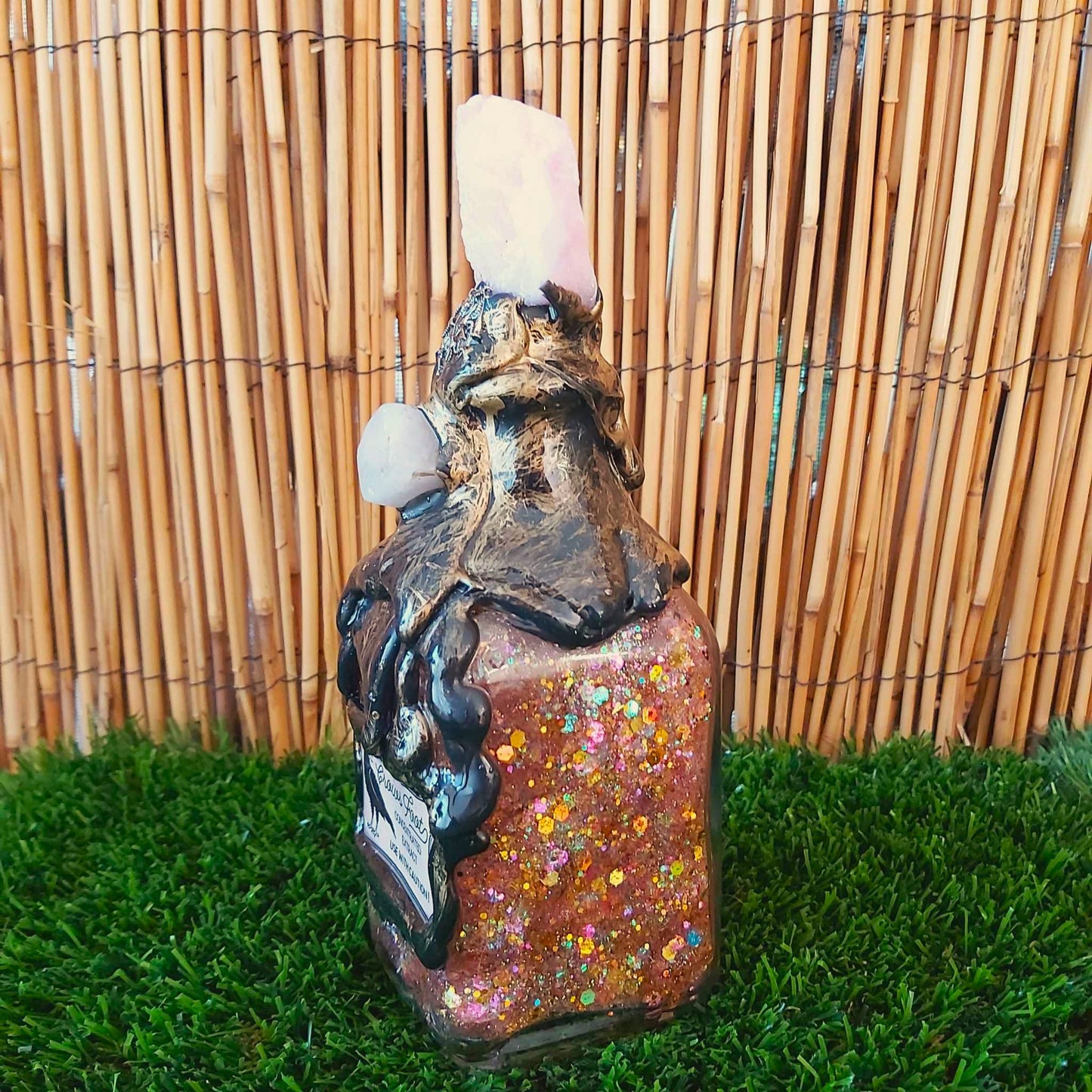 Spiritual & Divination Spell Potion Altar Bottle - Aragonite