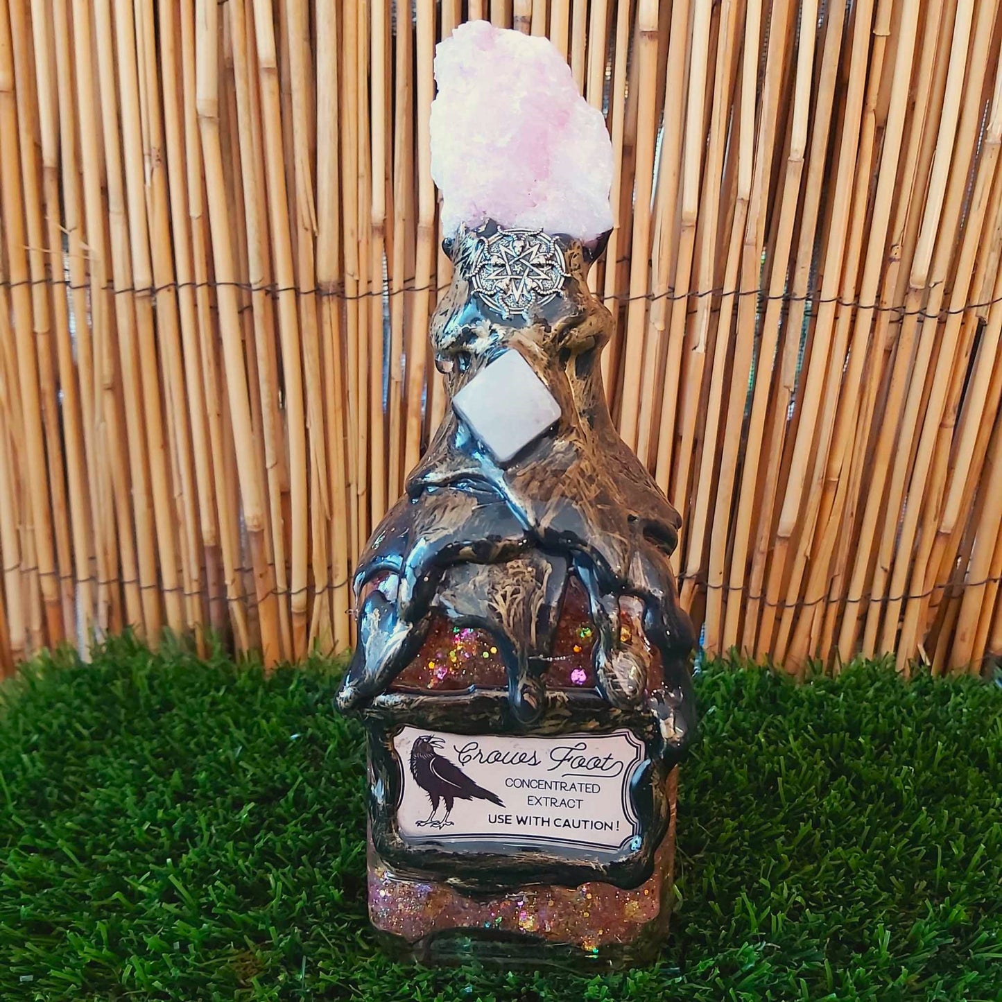 Spiritual & Divination Spell Potion Altar Bottle - Aragonite