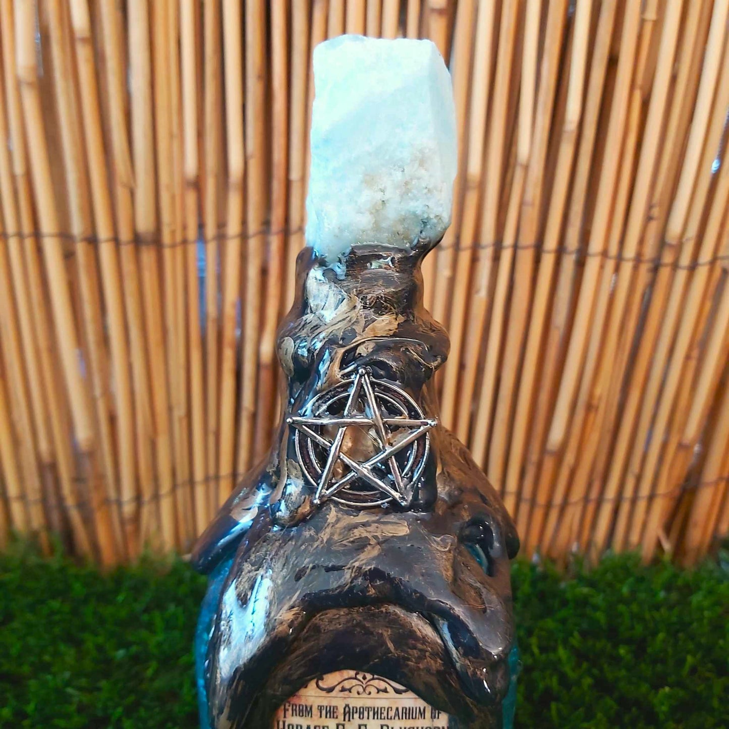 Spiritual & Divination Spell Potion Altar Bottle - Aragonite