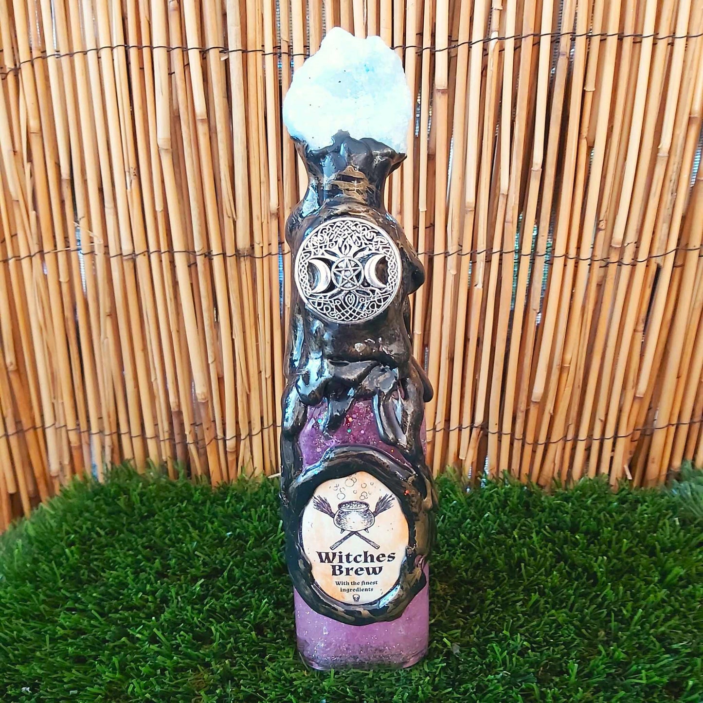 Spiritual & Divination Spell Potion Altar Bottle - Aragonite