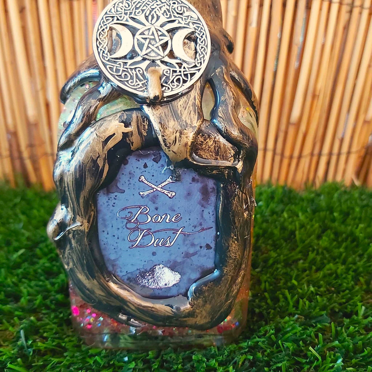 Spiritual & Divination Spell Potion Altar Bottle - Clear Quartz