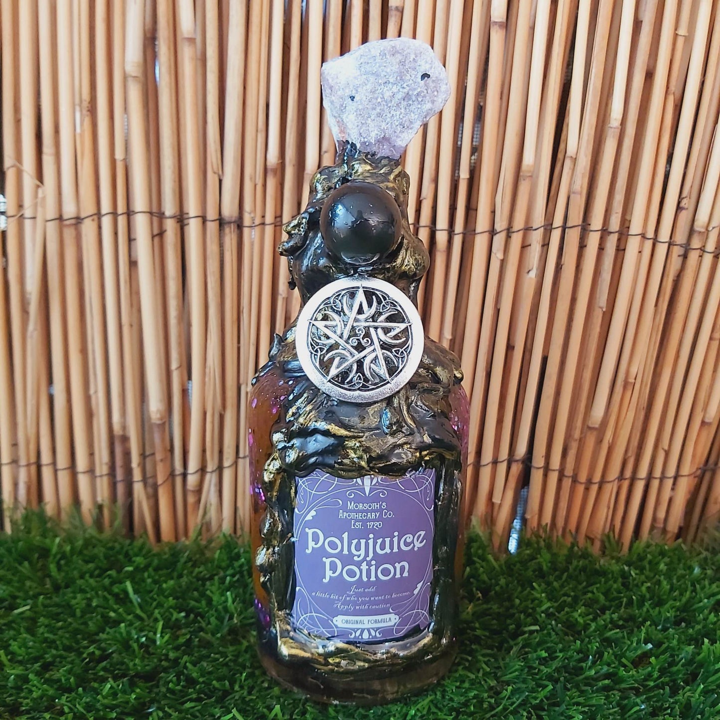 Lepidolite Spiritual & Divination Spell Potion Altar Bottle
