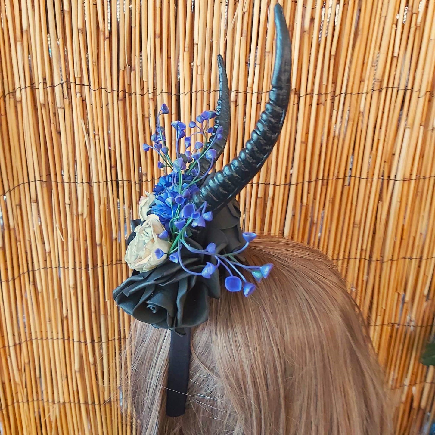 Luxury Handmade Purple Flower Headband/Headpiece