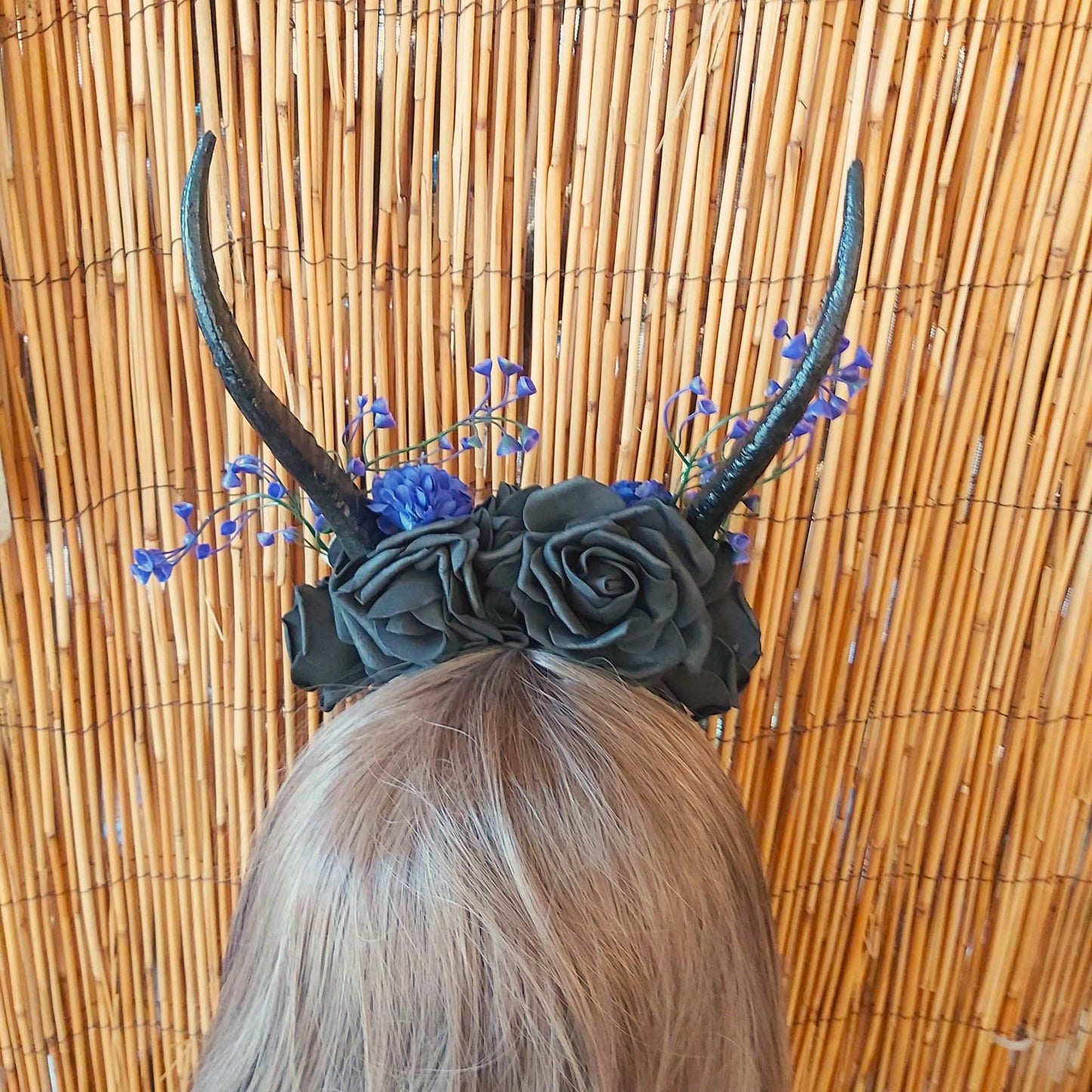 Luxury Handmade Purple Flower Headband/Headpiece