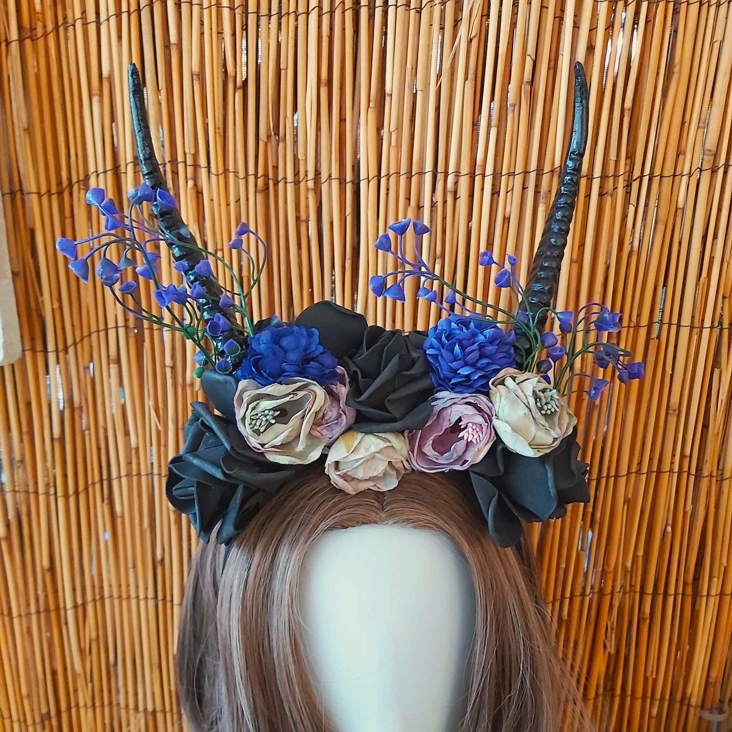 Luxury Handmade Purple Flower Headband/Headpiece
