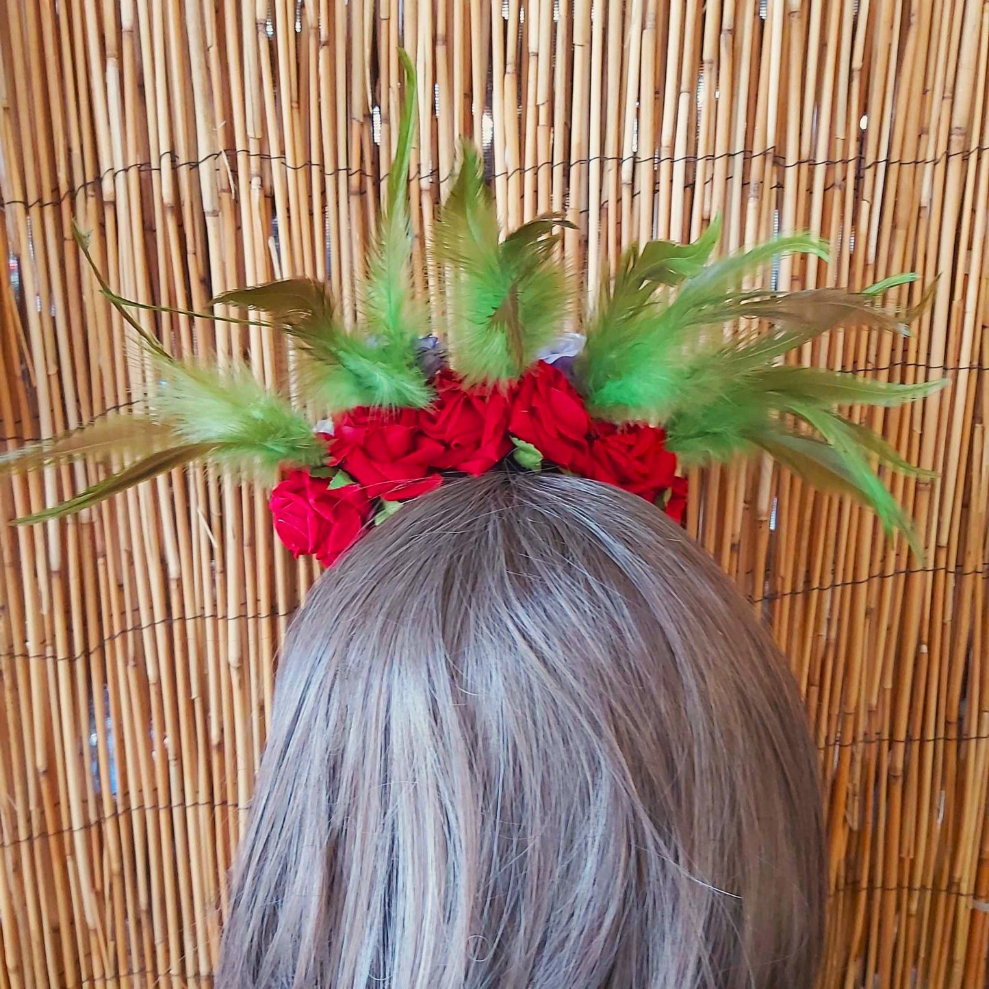 Luxury Handmade Purple Flower Headband/Headpiece