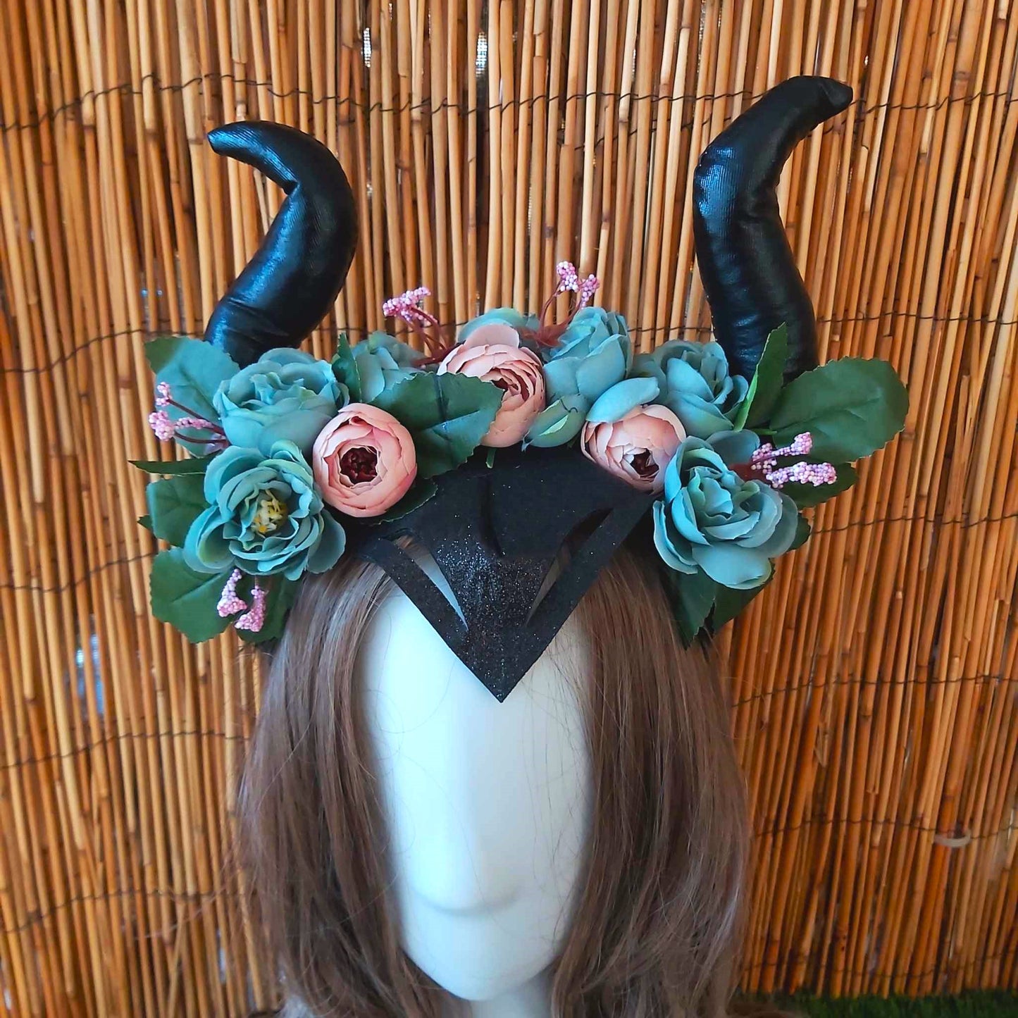 Luxury Handmade Blue Flower Headband/Headpiece