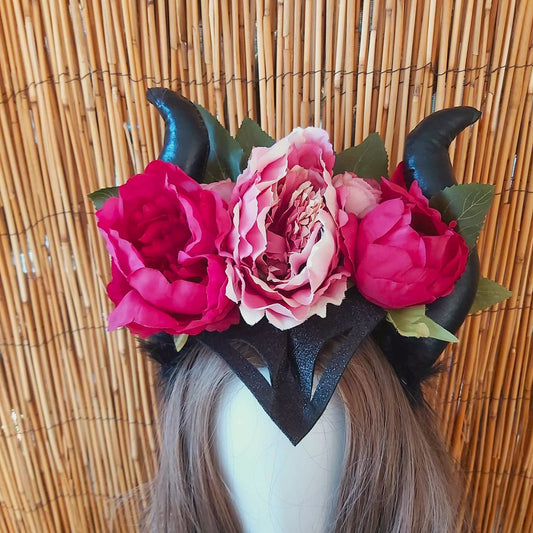 Luxury Handmade Pink Flower Headband/Headpiece