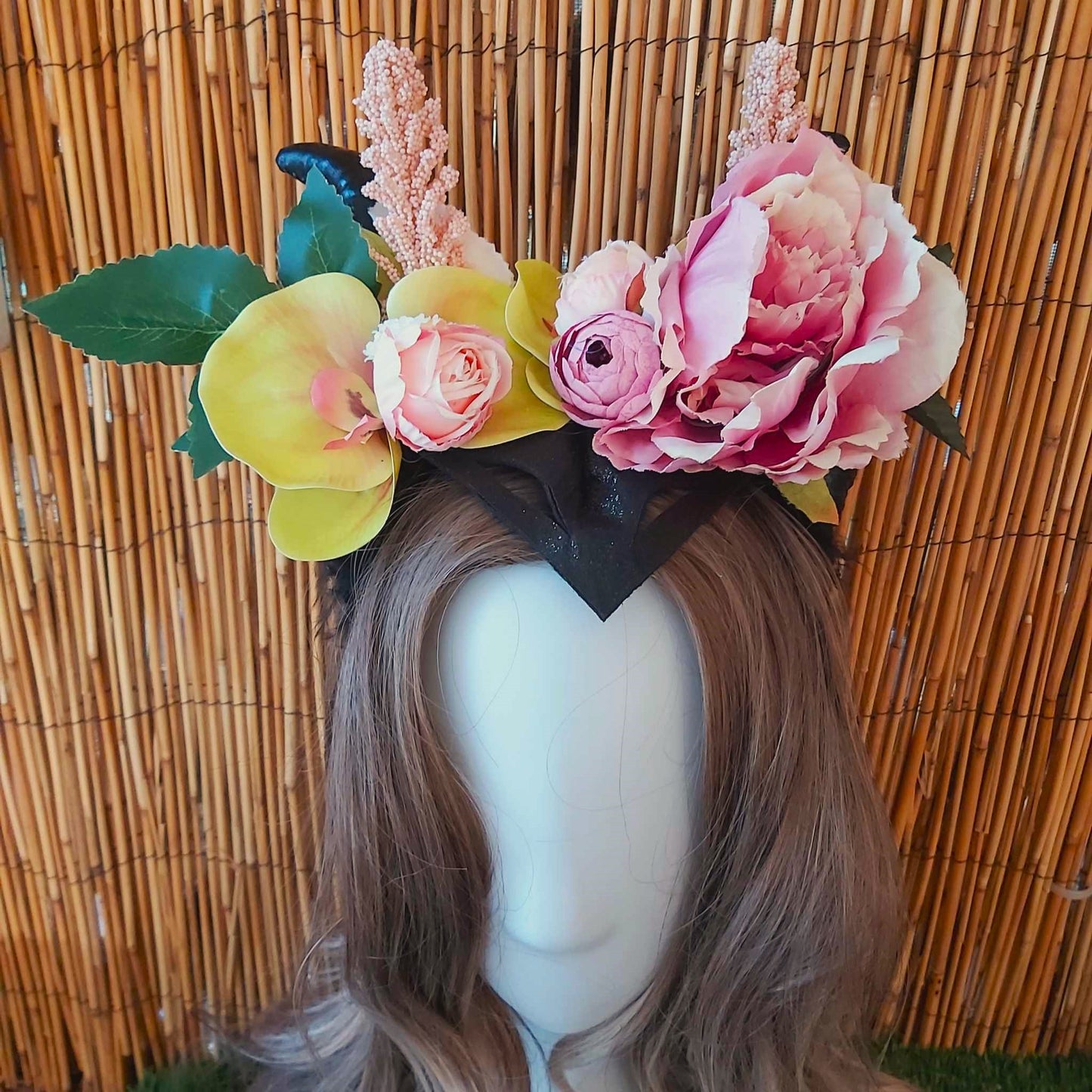 Luxury Handmade Pink Flower Headband/Headpiece