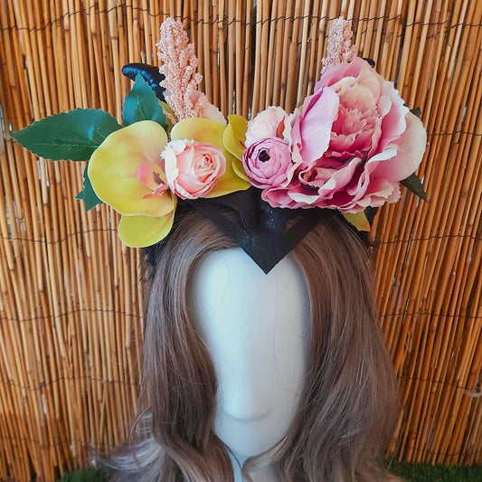 Luxury Handmade Pink Flower Headband/Headpiece