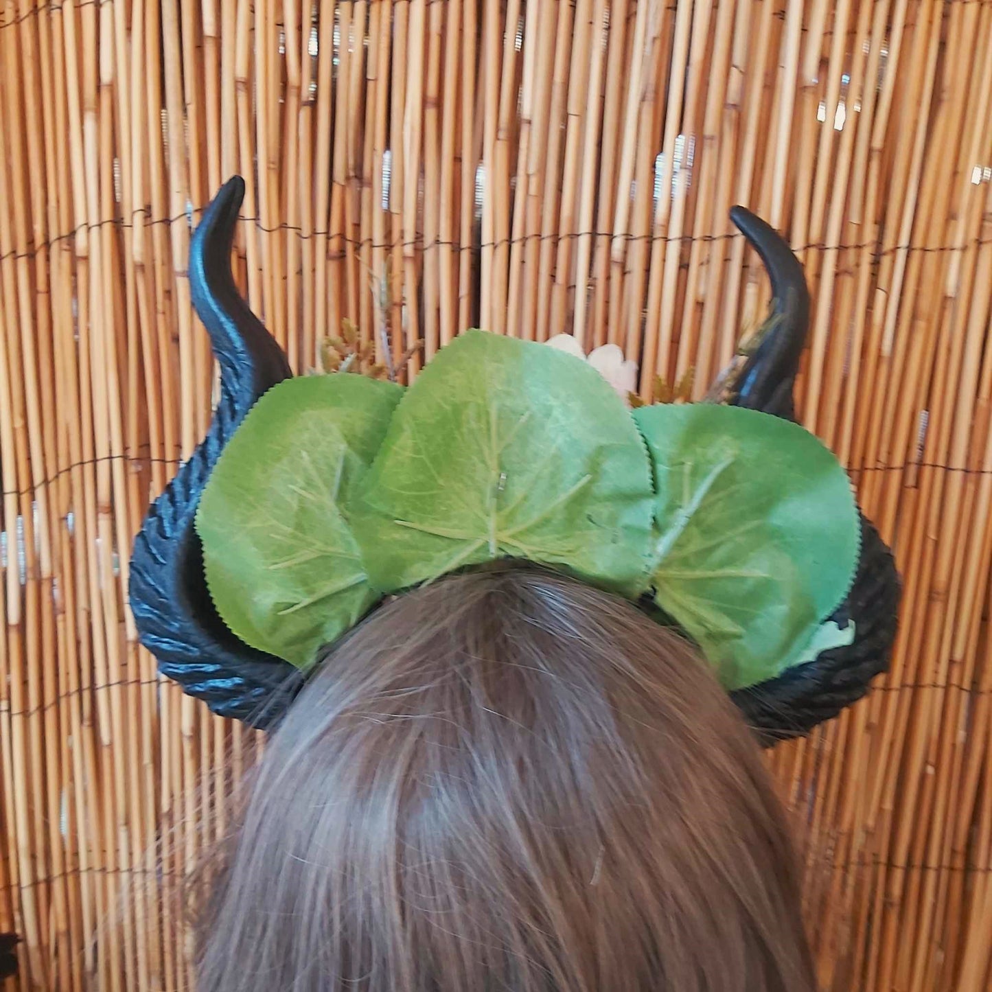 Luxury Handmade Black Flower Headband/Headpiece