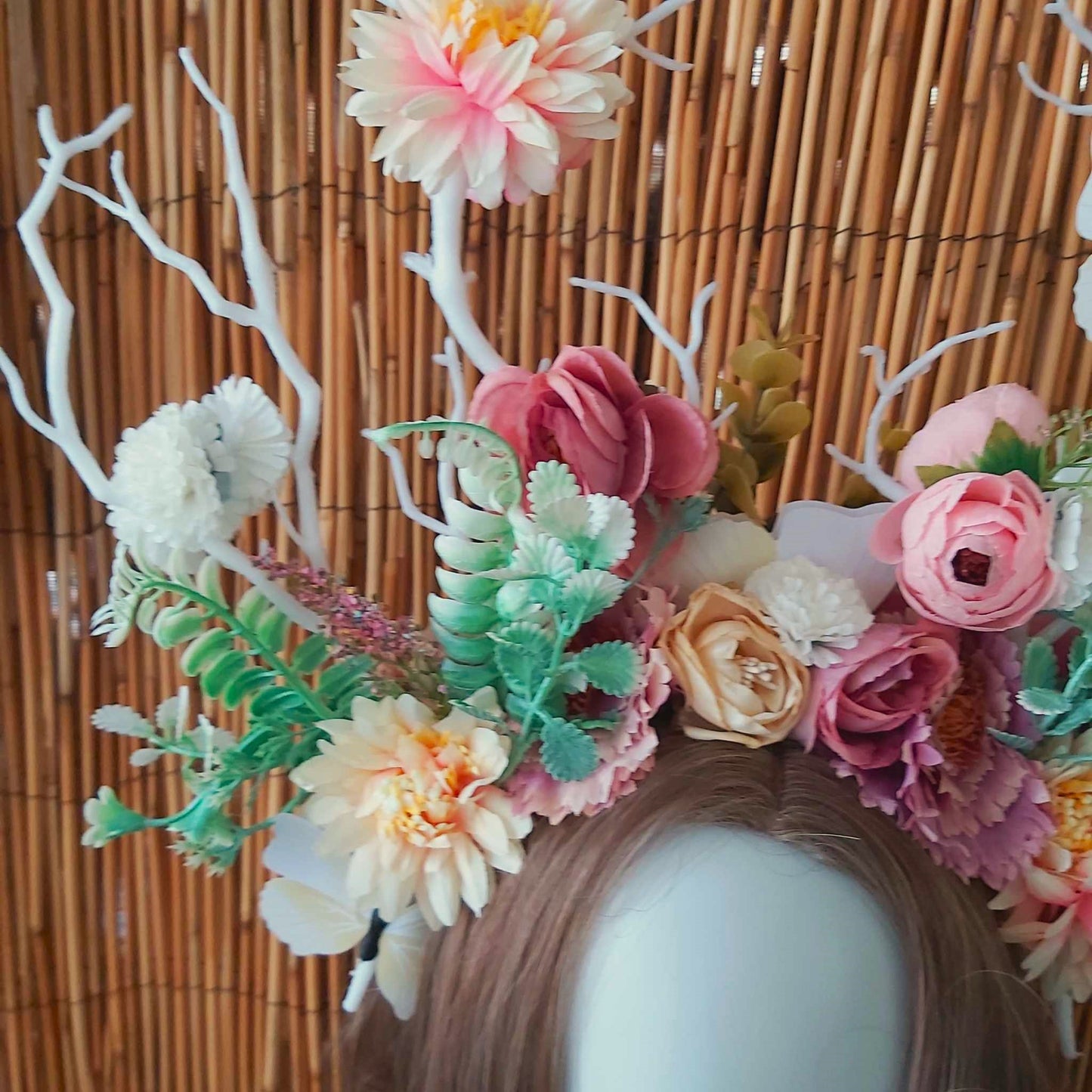 Luxury Handmade Pink Flower Headband/Headpiece