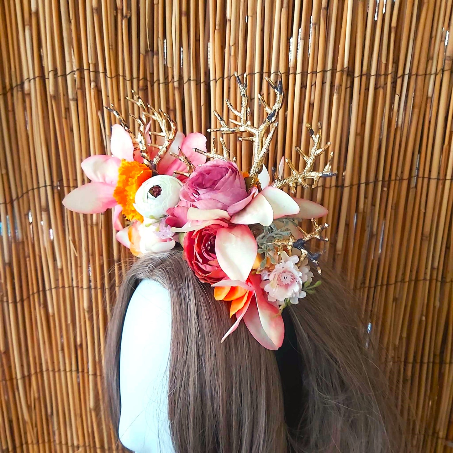 Luxury Handmade Pink Flower Headband/Headpiece