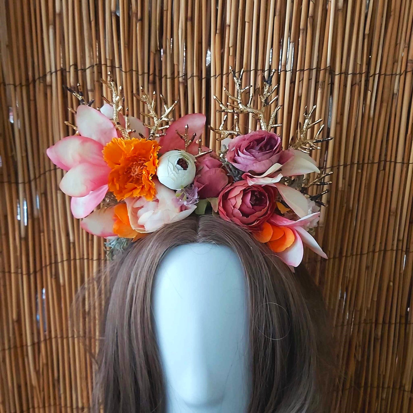 Luxury Handmade Pink Flower Headband/Headpiece