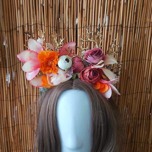 Luxury Handmade Pink Flower Headband/Headpiece