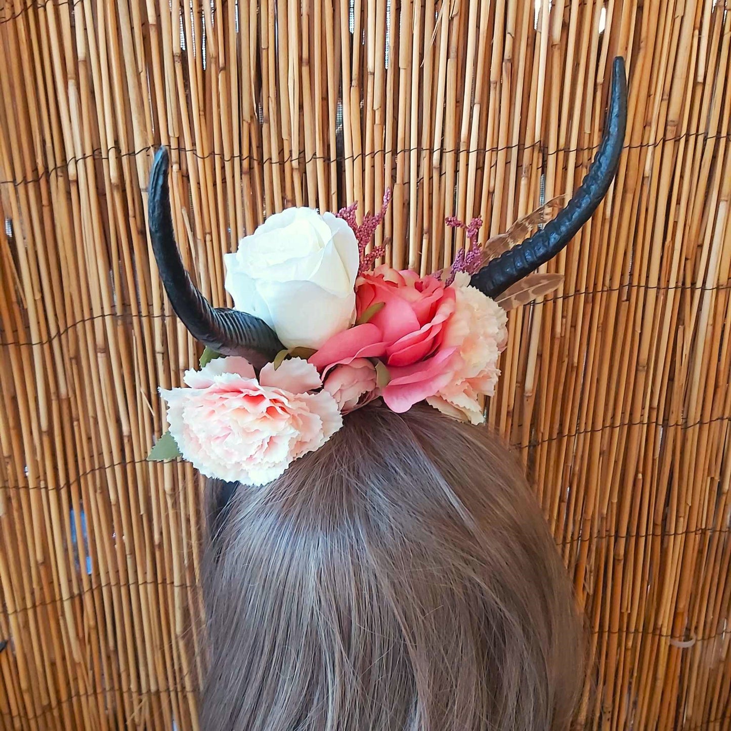 Luxury Handmade Pink Flower Headband/Headpiece