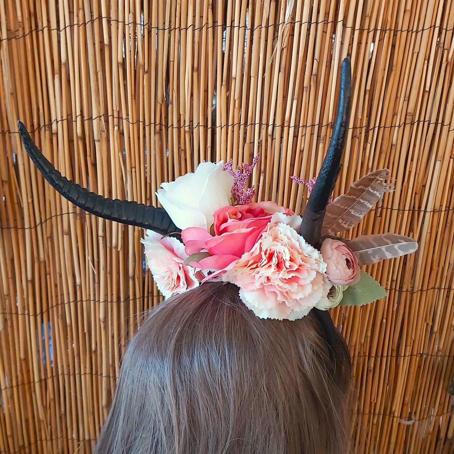 Luxury Handmade Pink Flower Headband/Headpiece