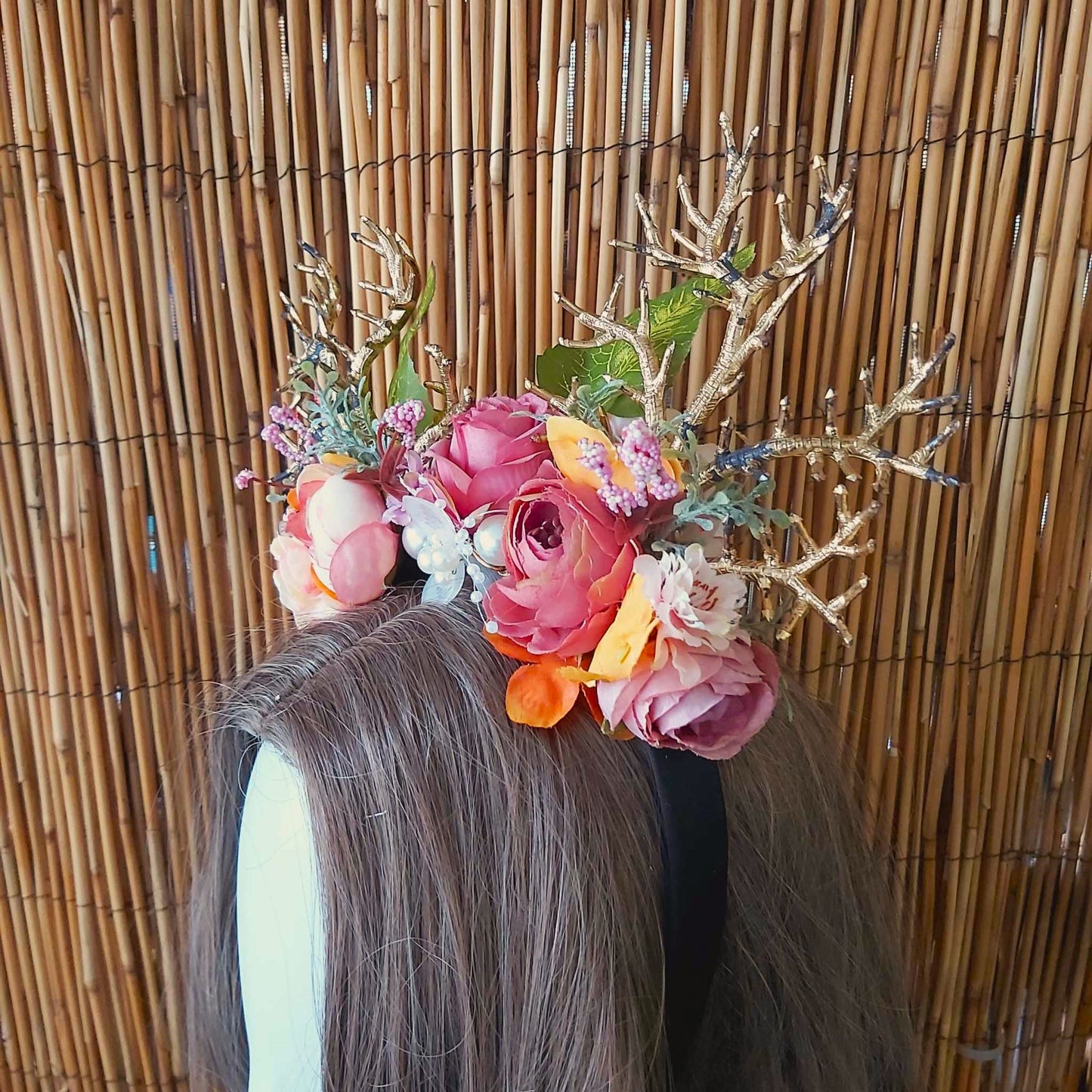 Luxury Handmade Pink Flower Headband/Headpiece